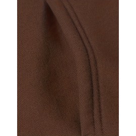 Men's OUTLAW Graphic Hooded Sweatshirt - Black with White Bold Lettering, Heavyweight 300gsm Pullover Hoodie, Casual Winter Warmth, Machine Washable, Streetwear & Outdoor Wear with Chest Pocket & Adjustable Hood