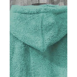 [Cozy Fleece Hoodie] Soft, Warm Men's Cozy Fleece Hoodie with Kangaroo Pocket | Beige Pullover for Fall/Winter, Casual Long Sleeve Sweatshirt with Elastic Cuffs | Plush Texture, Perfect for Outdoor or Indoor Wear, Winter Apparel