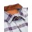 Men's Heavy-Duty Plaid Long Sleeve Dress Shirt - Winter Warmth Collar & Chest Pocket Button, Blue/White/Black/Brown Checkered Pattern, Loose Fit Casual & Formal Button-Up Coat Jacket-like Blazer (Machine Washable)