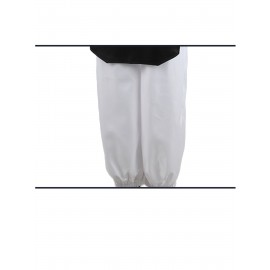Anime Choso Character Costume Set - Black & White Long Sleeve Top with Belt, Vest, and Pants - Perfect for Parties, Cosplay, and Themed Events, Themed Event Attire|Sleek Formal Attire|Stretchy Fabric