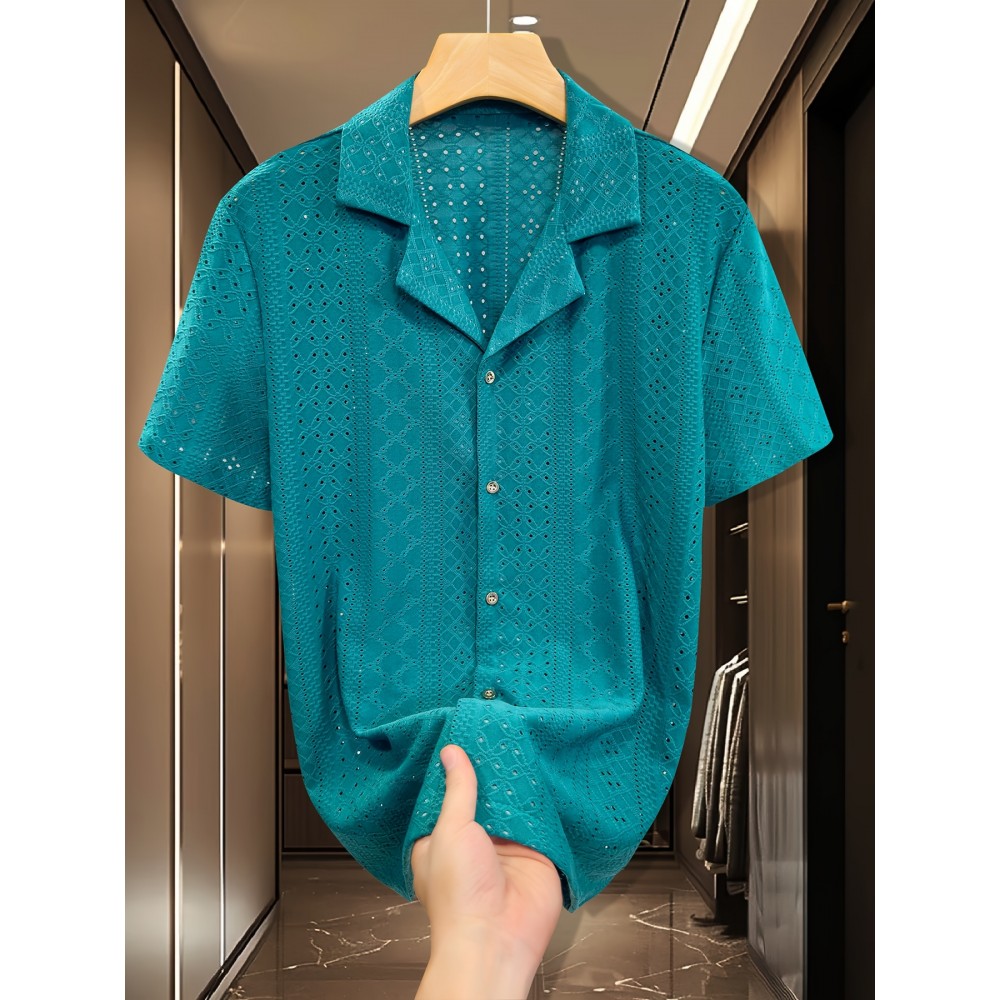 Fashionable Casual Short-Sleeve Polo Shirt